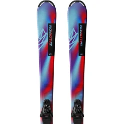Salomon QST Jr M Skis + L6 GW Bindings - Kids' 2025-Kids Skis|Kids Ski Packages