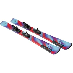 Salomon QST Jr S Skis + C5 GW Bindings - Kids' 2025-Kids Skis|Kids Ski Packages