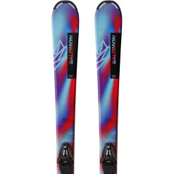Salomon QST Jr S Skis + C5 GW Bindings - Kids' 2025-Kids Skis|Kids Ski Packages