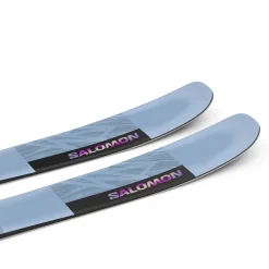 Salomon QST Lux 92 Skis - Women's + Küat Grip 6 Ski/Snowboard Rack 2025- Skis With Bindings|Ski Packages