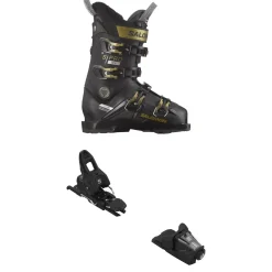 Salomon S/Pro MV 90 Ski Boots - Women's + Stage 10 GW Ski Bindings- Ski Packages
