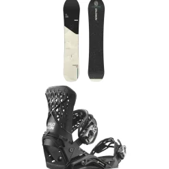 Salomon Super 8 Snowboard + Highlander Snowboard Bindings 2025- Snowboards With Bindings|Snowboard Packages