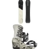 Salomon Super 8 Snowboard + District Snowboard Bindings 2025- Snowboards With Bindings|Snowboard Packages