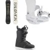 Salomon Wonder Snowboard + Vendetta X Snowboard Bindings + Pearl Boa Snowboard Boots - Women's 2025- Snowboards, Bindings & Boots|Snowboard Packages