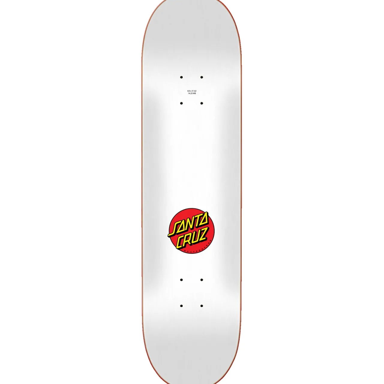 Santa Cruz Skateboards Santa Cruz Classic Dot 8.0 Skateboard Deck- Decks