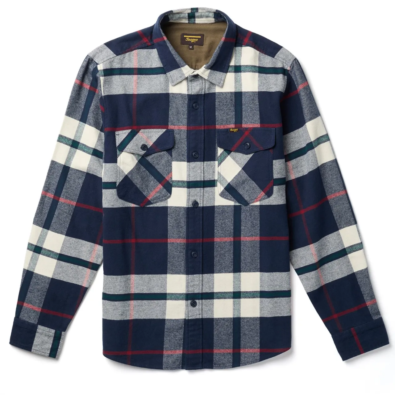 Seager Calico Flannel - Men's- Casual Clothing|Shirts
