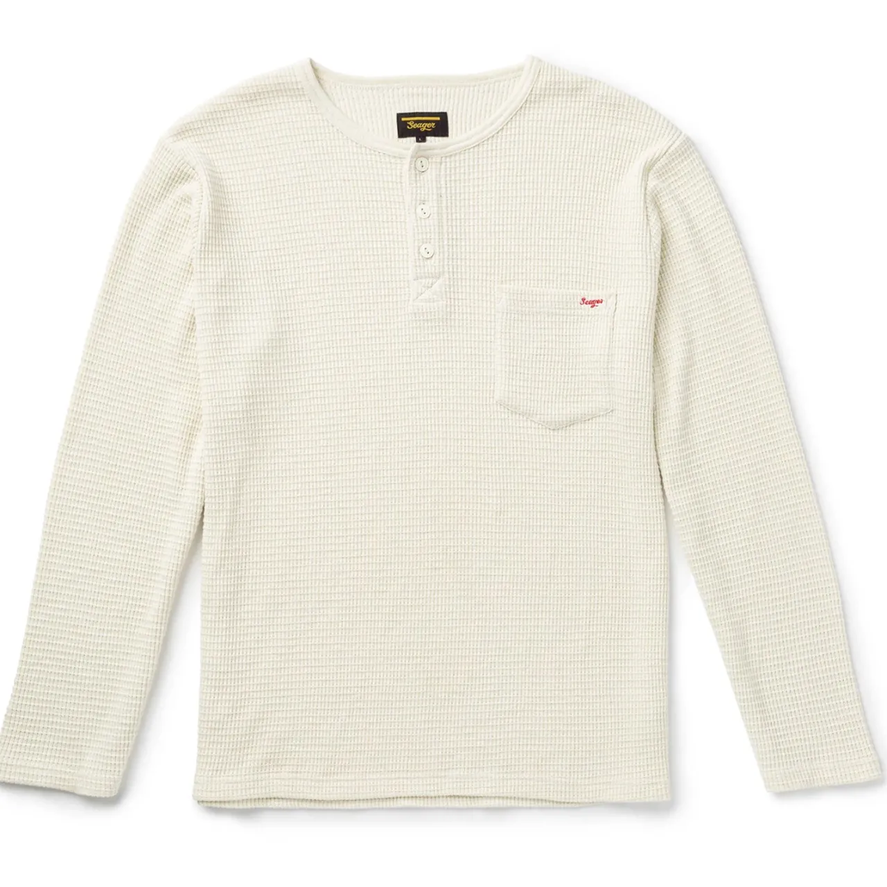 Seager Sawpit Henley Long-Sleeve Thermal - Men's- Casual Clothing|Shirts