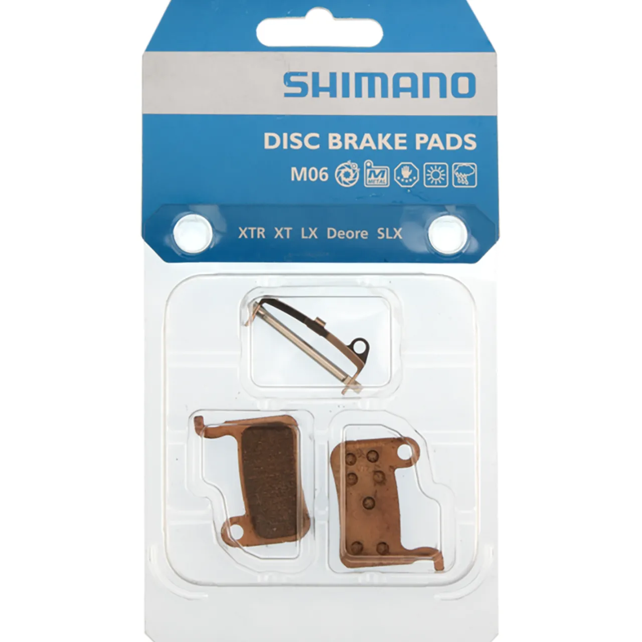 Shimano M06 Metal Disc Brake Pads- Brakes
