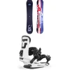 Sims ATV Pro Snowboard + Union Cadet Pro Snowboard Bindings - Kids'- Snowboards With Bindings|Snowboard Packages