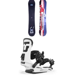 Sims ATV Pro Snowboard + Union Cadet Pro Snowboard Bindings - Kids'- Snowboards With Bindings|Snowboard Packages