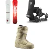 Sims Macrodose Snowboard + Union Ultra Snowboard Bindings + Vans Hi-Country & Hell-Bound Snowboard Boots 2025- Snowboards, Bindings & Boots|Snowboard Packages