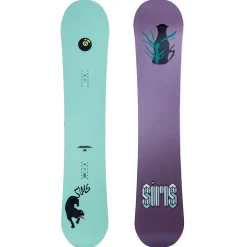 Sims Macrodose Snowboard + Season Universal Snowboard Bindings- Snowboards With Bindings|Snowboard Packages