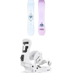 Sims Undertaker Snowboard + Union Force Classic Snowboard Bindings- Snowboards With Bindings|Snowboard Packages