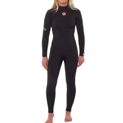 Sisstrevolution 3/2 7 Seas Back Zip Wetsuit - Women's- Full|Wetsuits
