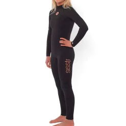 Sisstrevolution 3/2 7 Seas Back Zip Wetsuit - Women's- Full|Wetsuits