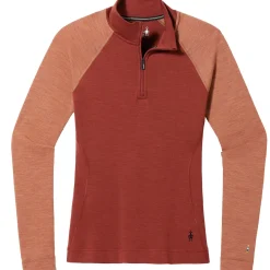 Smartwool Classic Thermal Merino Baselayer 1/4 Zip Top - Women's-Women Base Layers|Snow Clothing