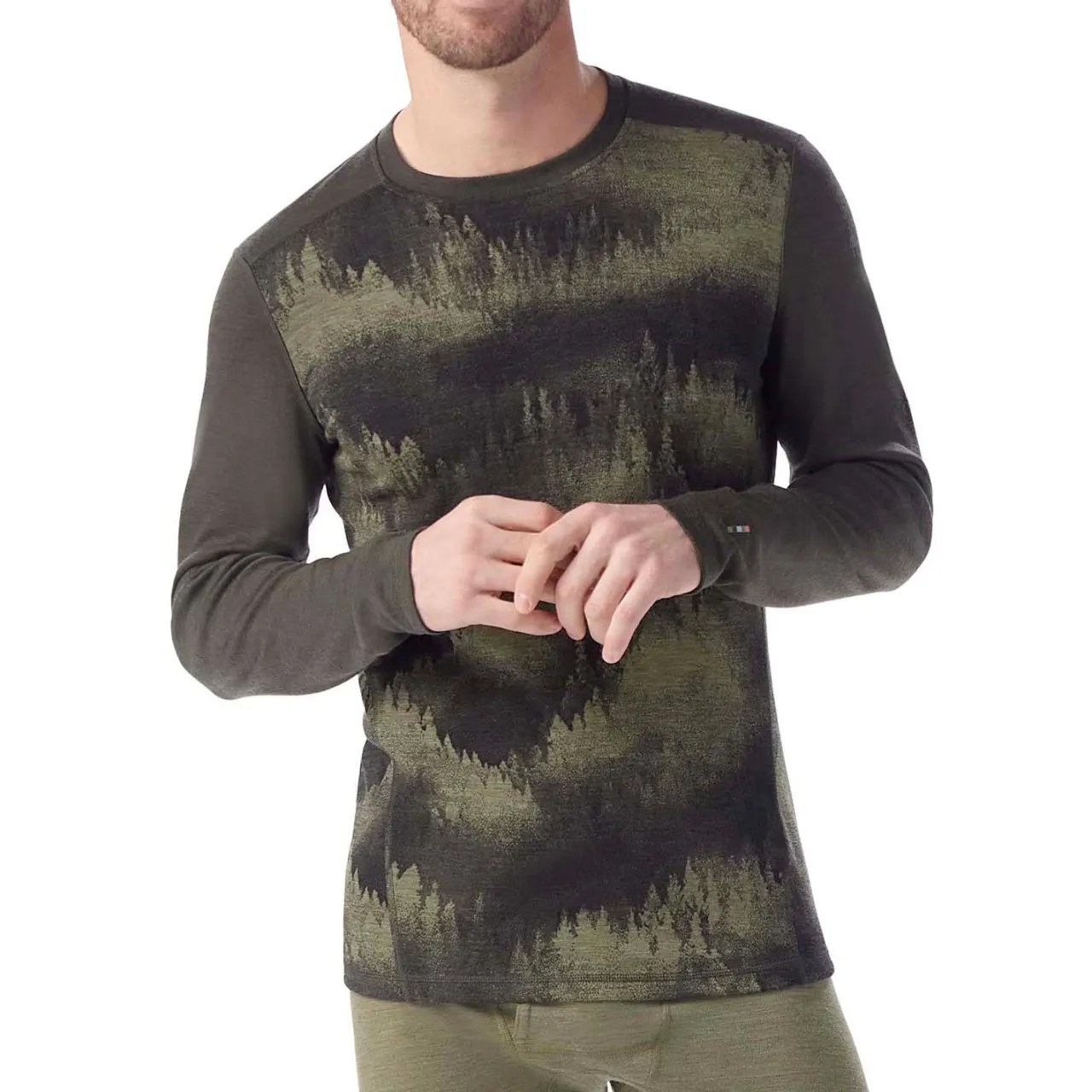 Smartwool Classic Thermal Merino Base Layer Crew Top - Men's- Base Layers|Snow Clothing