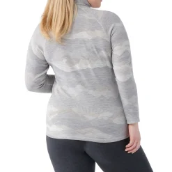 Smartwool Classic Thermal Merino Base Layer 1/4 Zip Plus Top - Women's-Women Base Layers|Snow Clothing