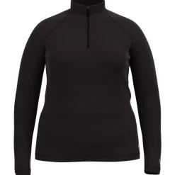 Smartwool Classic Thermal Merino Base Layer 1/4 Zip Plus Top - Women's-Women Base Layers|Snow Clothing