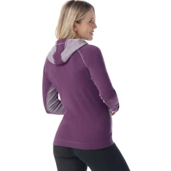 Smartwool Classic Thermal Merino Base Layer 1/2 Zip Hoodie - Women's-Women Base Layers|Snow Clothing