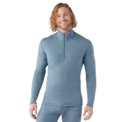 Smartwool Classic Thermal Merino Base Layer 1/4 Zip Top - Men's- Base Layers|Snow Clothing