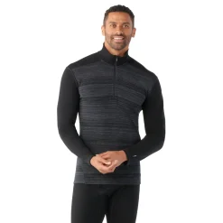 Smartwool Classic Thermal Merino Base Layer 1/4 Zip Top - Men's- Base Layers|Snow Clothing