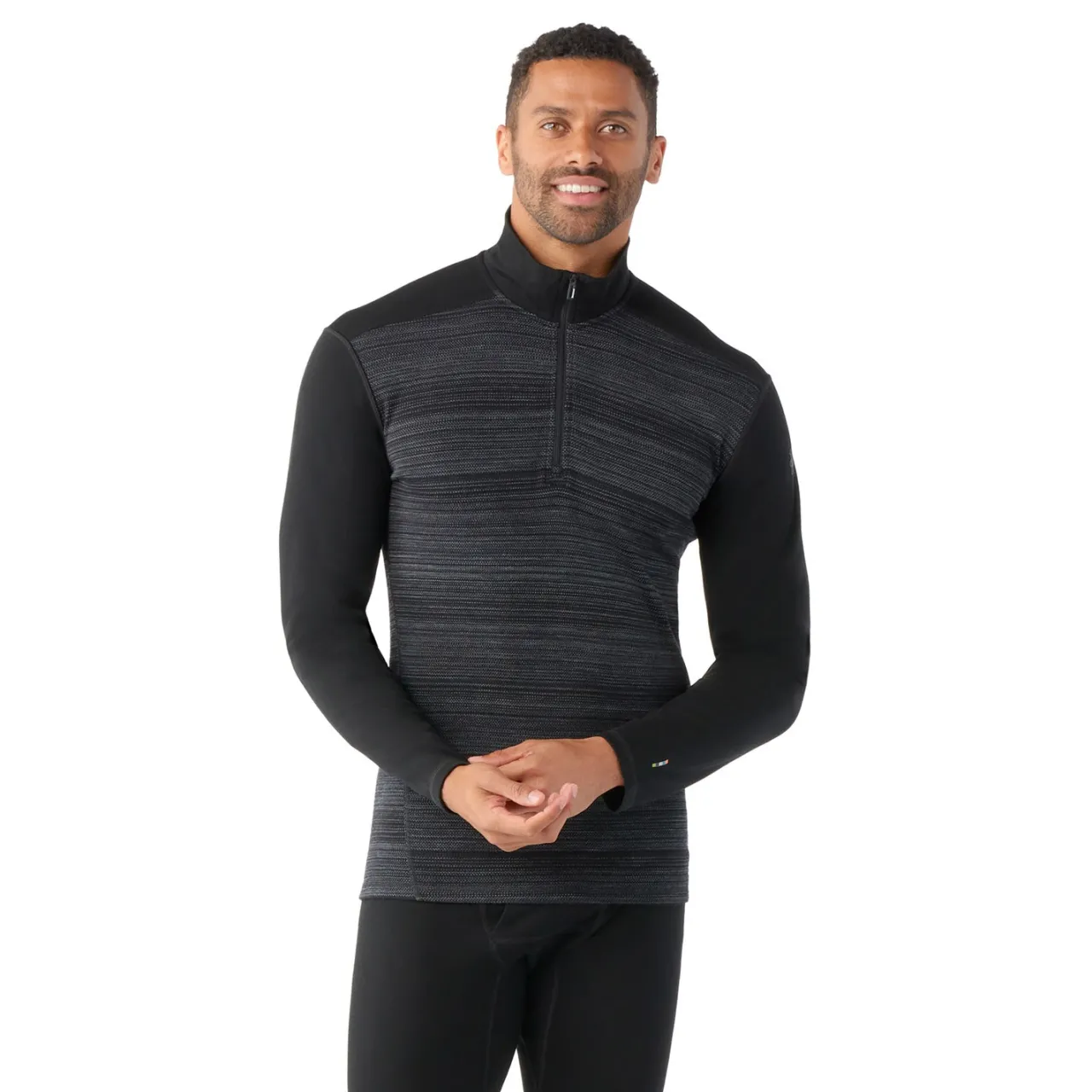 Smartwool Classic Thermal Merino Base Layer 1/4 Zip Top - Men's- Base Layers|Snow Clothing