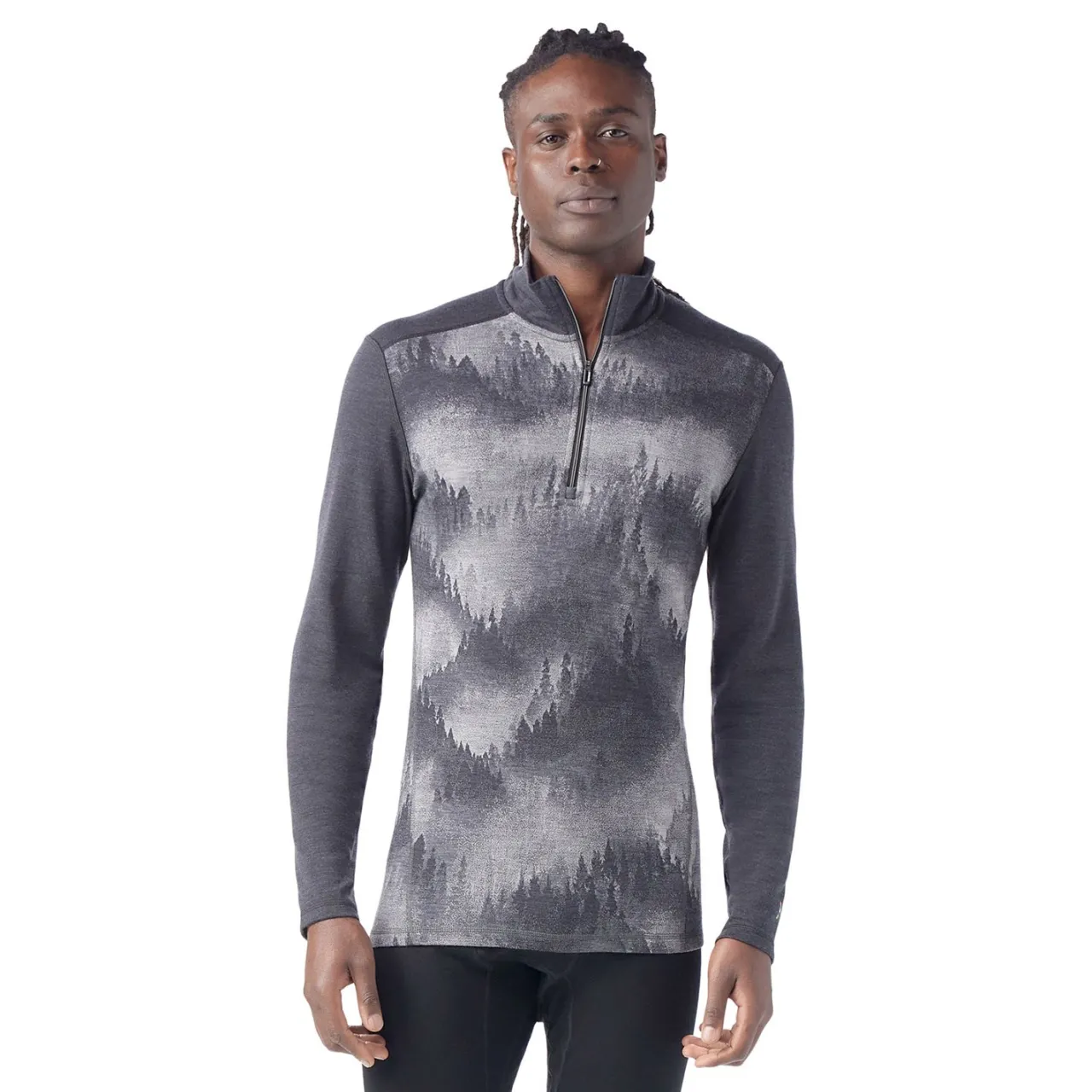 Smartwool Classic Thermal Merino Base Layer 1/4 Zip Top - Men's- Base Layers|Snow Clothing