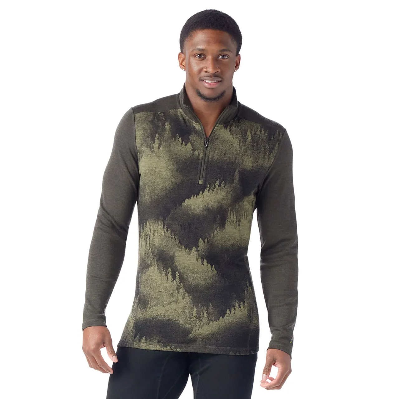 Smartwool Classic Thermal Merino Base Layer 1/4 Zip Top - Men's- Base Layers|Snow Clothing