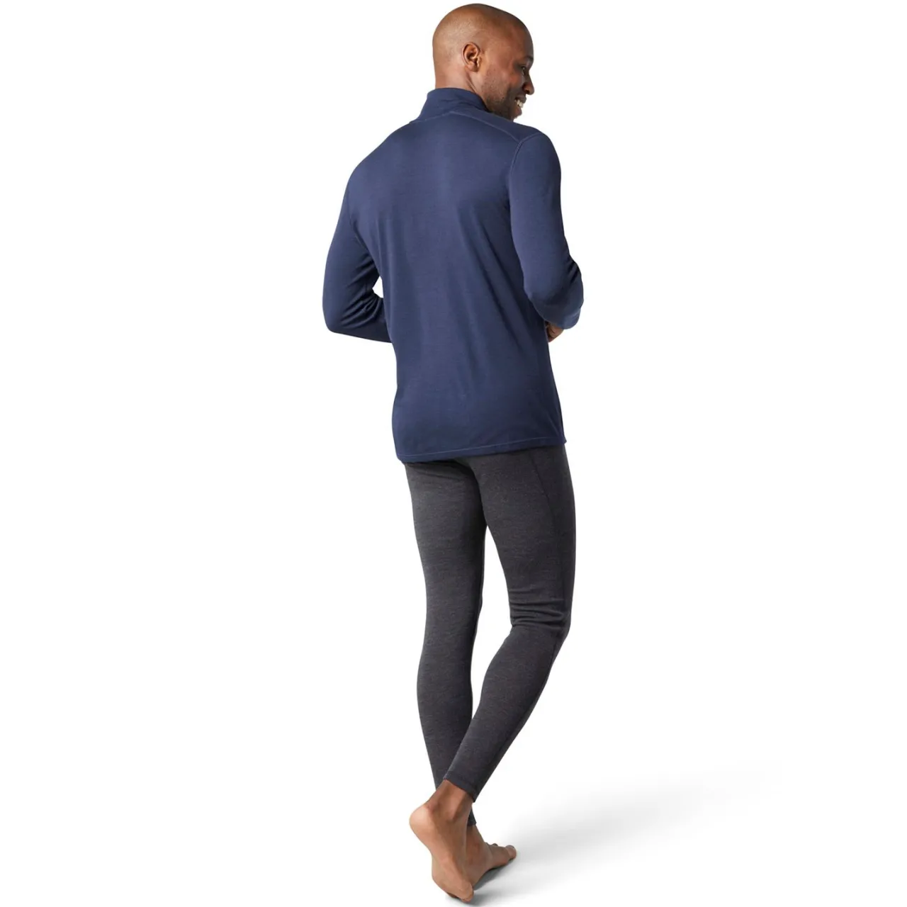 Smartwool Classic Thermal Merino Base Layer 1/4 Zip Top - Men's- Base Layers|Snow Clothing