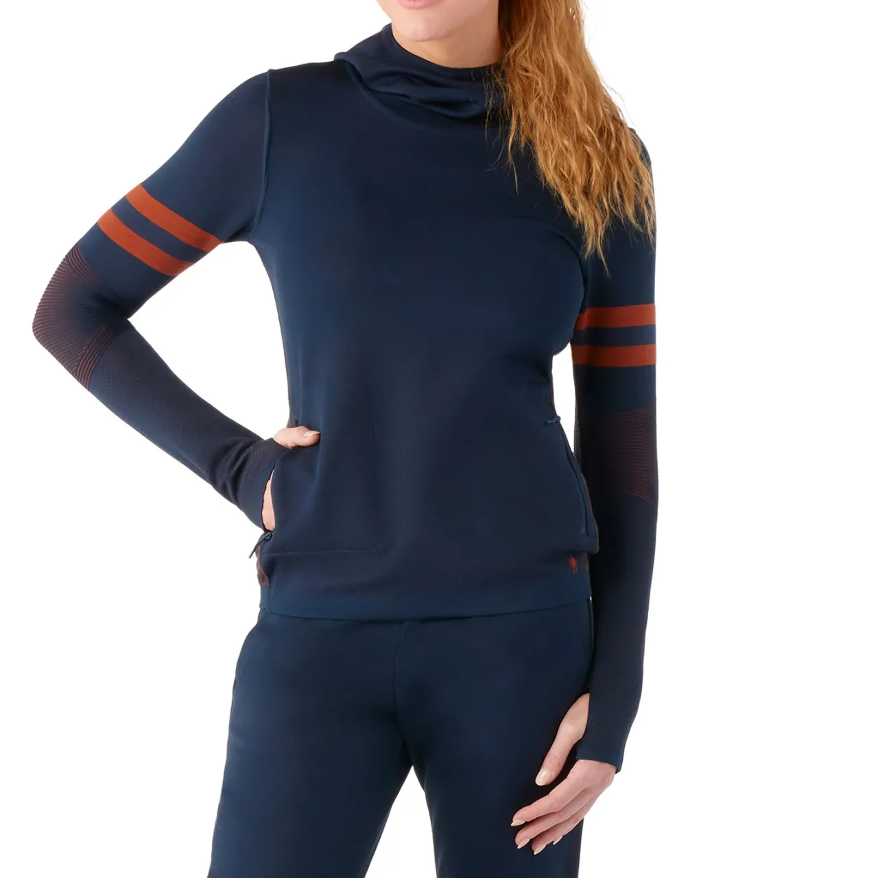 Smartwool Intraknit Merino Tech Pullover Hoodie - Women's-Women Snow Clothing|Mid Layers