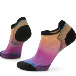 Smartwool Run Zero Cushion Ombre Print Low Ankle Socks - Women's-Women Active Clothing