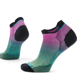 Smartwool Run Zero Cushion Ombre Print Low Ankle Socks - Women's-Women Active Clothing