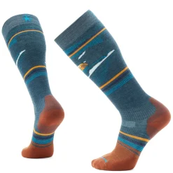 Smartwool Snowboard Targeted Cushion Piste Machine OTC Socks- Socks