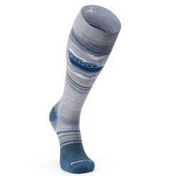 Smartwool Snowboard Targeted Cushion Piste Machine OTC Socks- Socks