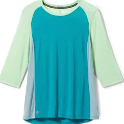 Smartwool Ultralite Mountain Bike 3/4 Sleeve Tee - Women's-Women Shirts & Jerseys|Women's Bike Clothing