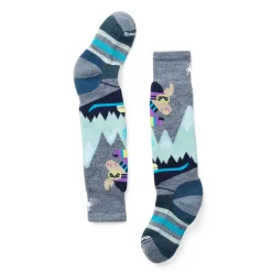 Smartwool Wintersport Full Cushion Mountain Moose OTC Socks - Kids'-Kids Ski Socks|Socks