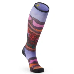 Smartwool Zero Cushion Floral Field OTC Socks - Women's- Socks|Ski Socks
