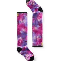 Smartwool Zero Cushion Tie-Dye OTC Socks - Kids'-Kids Ski Socks|Ski Socks