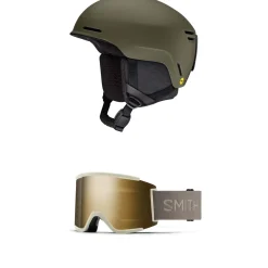 Smith Method Pro MIPS Helmet + Squad XL Goggles- Helmets|Helmets
