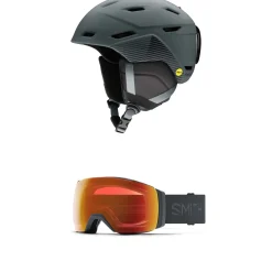 Smith Mission MIPS Helmet + I/O MAG XL Goggles- Helmets|Helmets