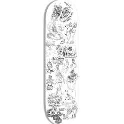 Sour Solution Gustav Sketchbook 8.25 Skateboard Deck- Decks
