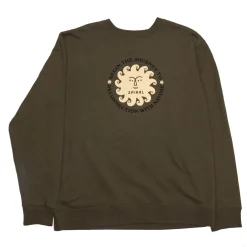 Spiral Wax Co. Nature Crew Sweatshirt - Unisex-Women Casual Clothing|Sweatshirts & Fleece