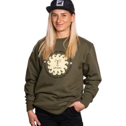 Spiral Wax Co. Nature Crew Sweatshirt - Unisex-Women Casual Clothing|Sweatshirts & Fleece