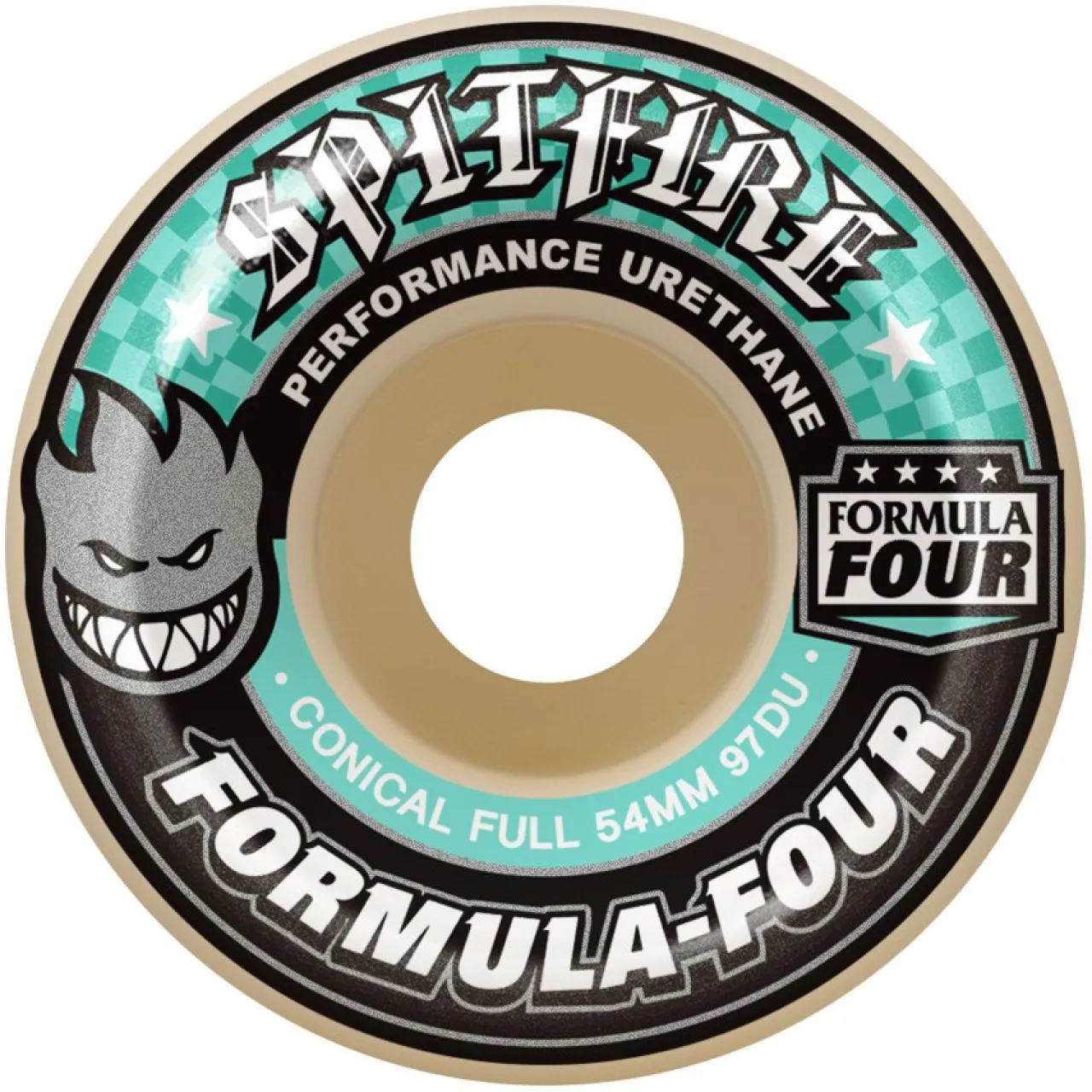 Spitfire Formula Four 97a Conical Full Skateboard Wheels- Wheels