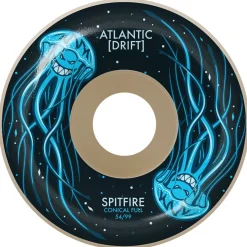 Spitfire Formula Four 99d Atlantic Drift Natural Conical Full Skateboard Wheels- Wheels