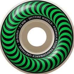 Spitfire Formula Four 99d Classics Skateboard Wheels + Cheapshots Bearings- Wheels
