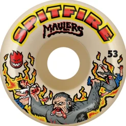 Spitfire Formula Four 99D Maulers Conical Full Skateboard Wheels- Wheels