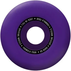 Spitfire Formula Four 99d Purple Lock In Full Skateboard Wheels- Wheels