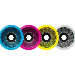 Spitfire 80HD Superwides CMYK Mixed Skateboard Wheels- Wheels